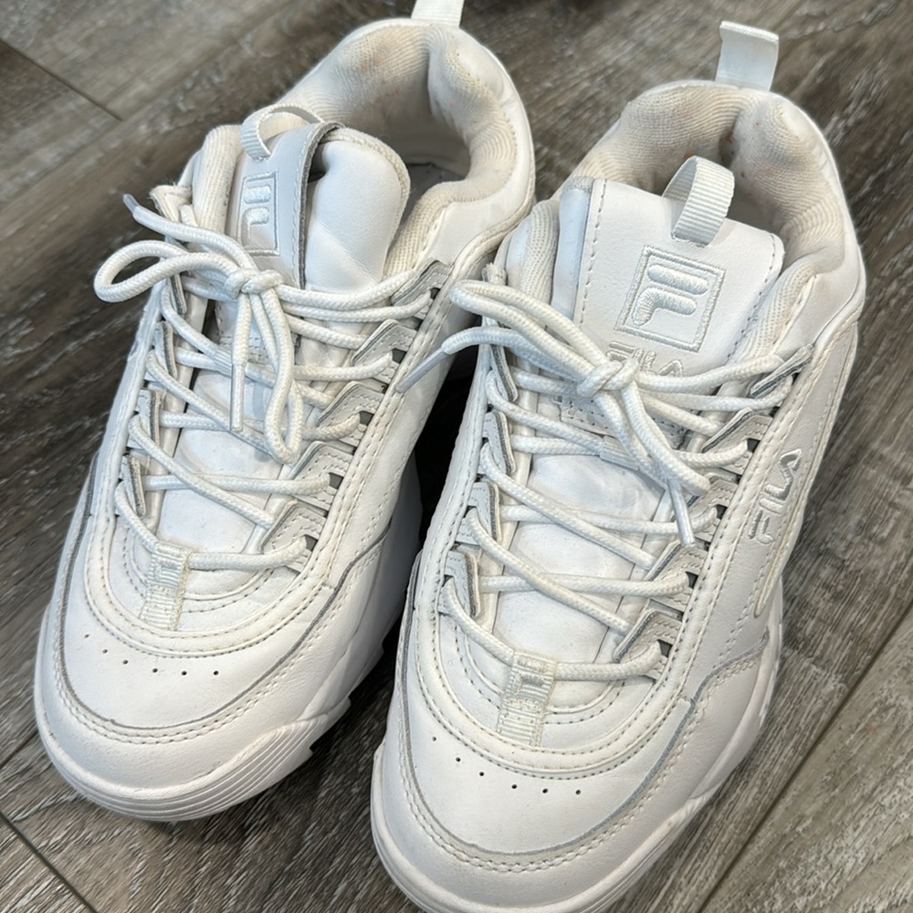 White fila women’s shoes size 7 - Picture 6 of 6